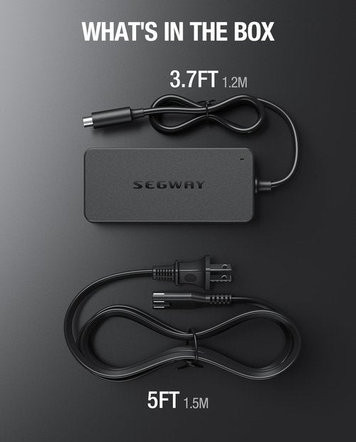 ALIENSX Original Replacement 42V 1.7A 71W Charger for Ninebot by Segway ES1 ES2 ES3 ES4 MAX ES4 Plus M365 G30LP E22 E25 T15 F20 F20 F20A F20D F25 F25E F30 F30D F30E F30S F40 F40D F40E D18 D28 D38 etc.