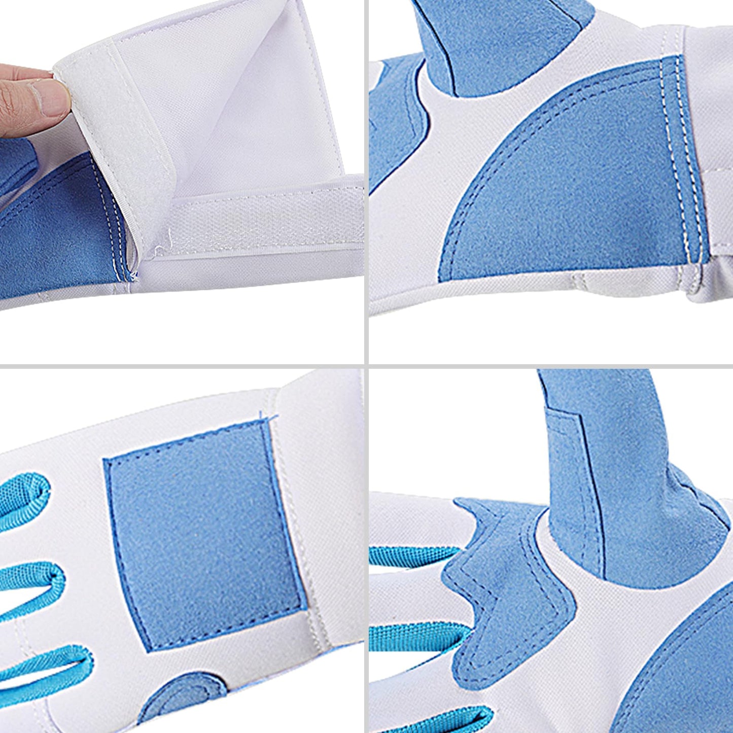 IPENNY Right Hand Practice Fencing Glove, Anti-Skid Leather Palm Fencing Gloves for Epee Foil and Sabre Bout Practice (XS for Palm Width 2.76inches, Right)