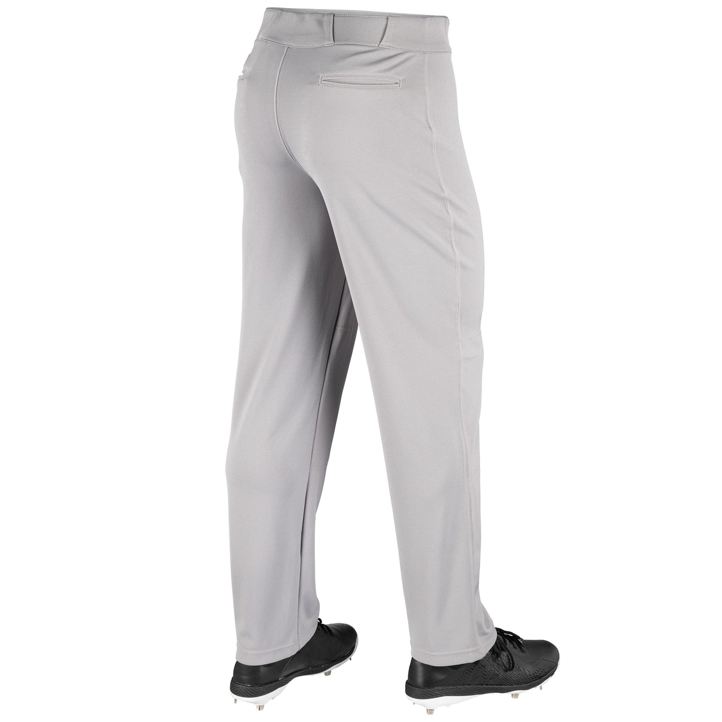 Champro Youth MVP Open Bottom Relaxed Fit Baseball Pant, Grey, Medium