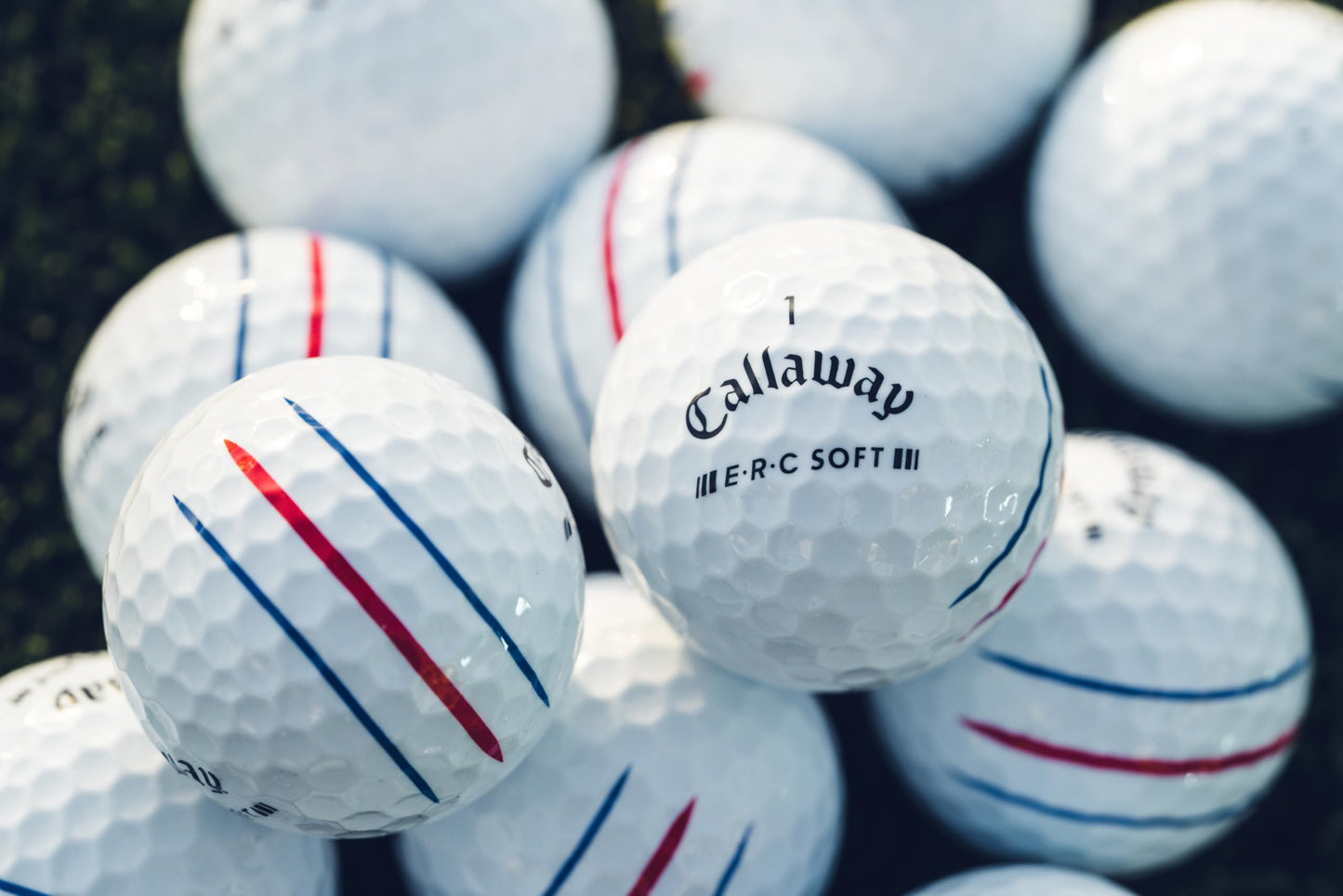 Callaway Golf ERC Soft Golf Balls (White Triple Track (2023)