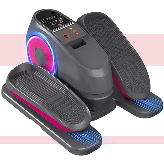 2025 New Under Desk Elliptical Machine, Electric Ellipse Leg Exerciser As Seen On TV, Forward & Reverse Direction,Quiet and Fully Assembled, Upgraded Manual Safe Power Switch