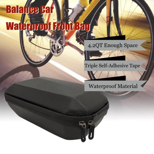 Yokoma Balance Car Waterproof Front Bag Electric Scooter Water Resistance Bag Bike Balance Hanging Bag, Black