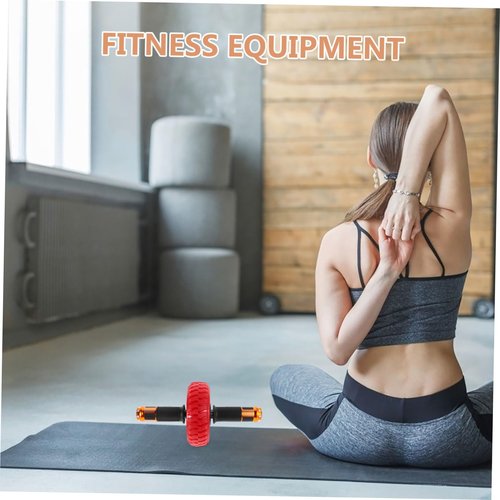 POPETPOP Wheel for Core Strengthening Portable Fitness Equipment for Home and Gym Workouts Design Non- Handles for Abdominal Muscle Training