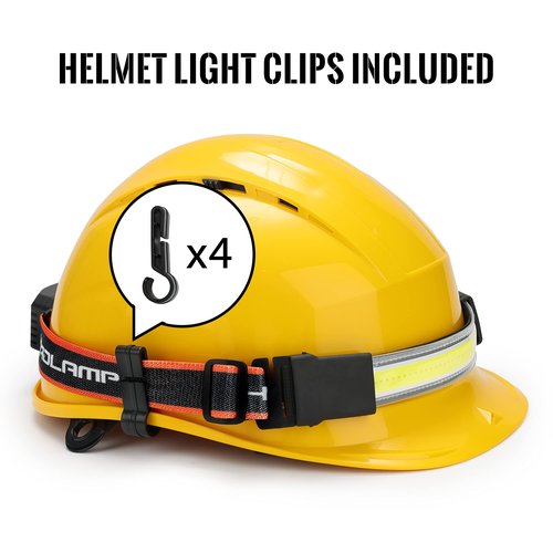 Adelante LED Headlamp Flashlight, 2Pack 1000LM 230°Wide-Beam Rechargeable Head Lamp for Adults, Red Taillight & 8 Clips Waterproof Hard Hat Light Headlamps for Running Hiking and Camping