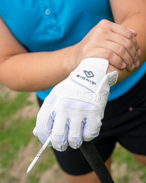 Bionic Women's StableGrip with NaturalFit 2.0 Cabretta Leather Golf Glove (Medium, Left)