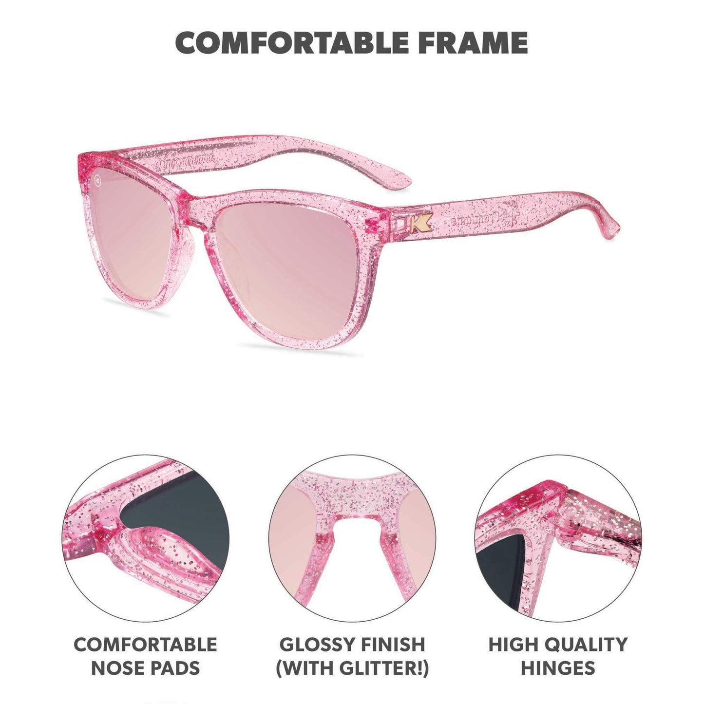 Knockaround Kids Premiums Polarized Sunglasses for Kids - UV400 Protection