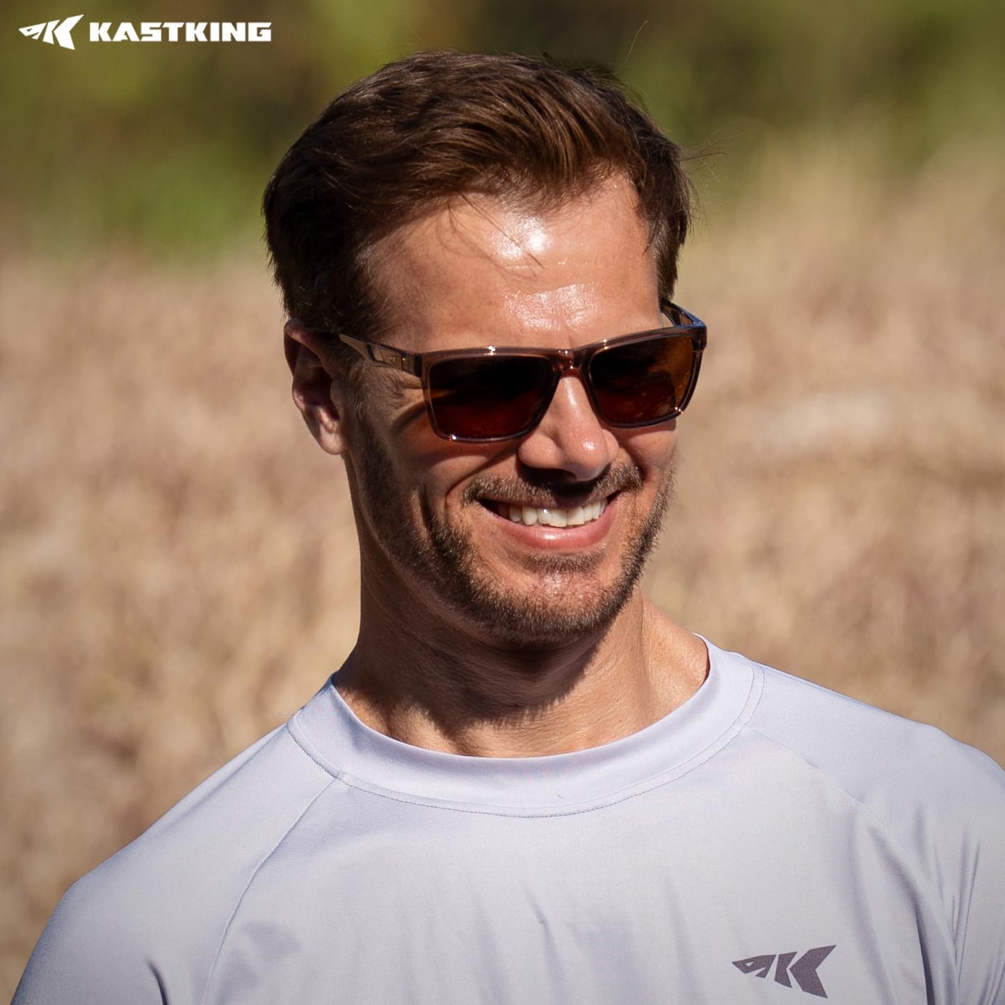 KastKing FlatRock Polarized Sport Sunglasses for Men and Women, Ideal for Driving Fishing Cycling Running, UV Protection