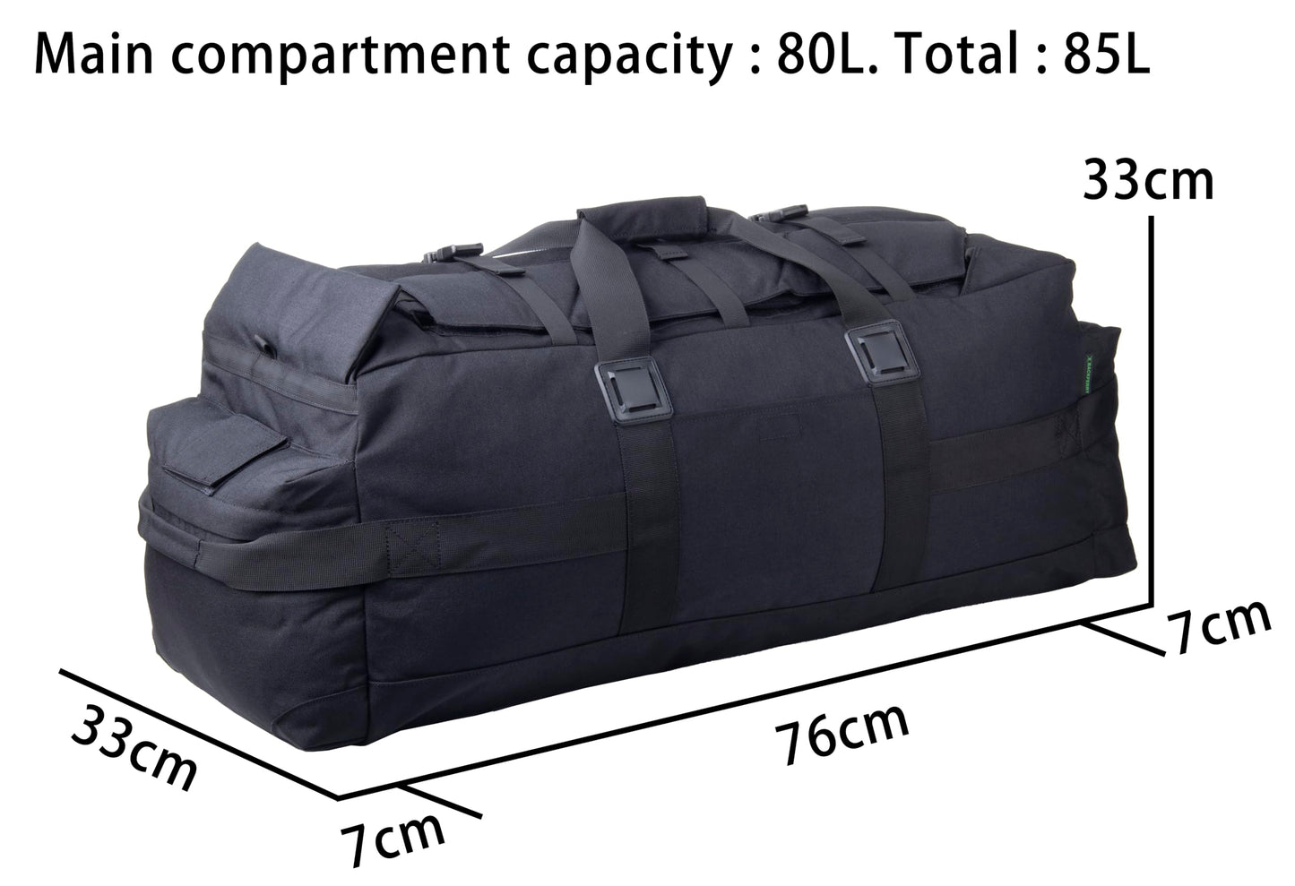 Backferry Large Military Duffle Bag Backpack Tactical Field Gear Equipment Duffel Bag Army Deployment Bag 85L