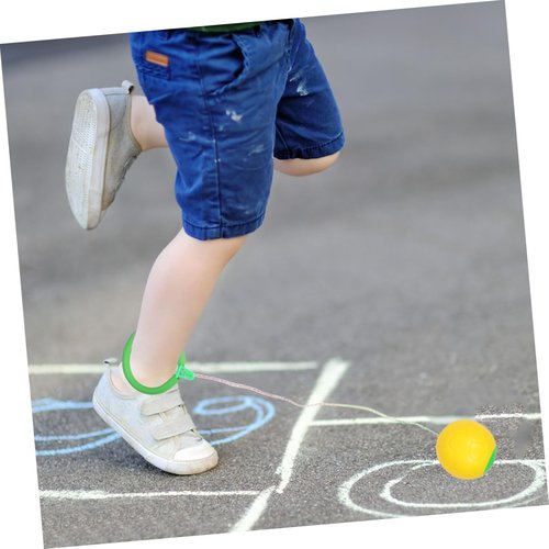 POPETPOP 2pcs Ankle Skip Ball for Adults with Rotating Ball for Outdoor Fun Durable Exercise Equipment for Family Activities