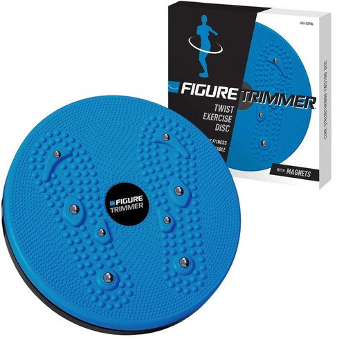 Figure Trimmer Core Abs Twister Board - Waist Sculptor Twister Board for Core & Ab Exercise - Waist Twisting Disc, Dizzy Disc Twist Board for Slimming Workout with 8 Magnets Reflexology