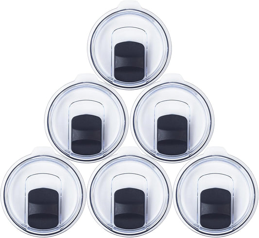 3 Pack 20 oz Tumbler Lid, Magnetic Slider Replacement Lids for YETI 20 oz Tumbler, 10/24 oz Mug and 10 oz Lowball, Spill Proof Cup Lids Covers Compatible for Ozark Trail, Old Style Rtic, BPA Free