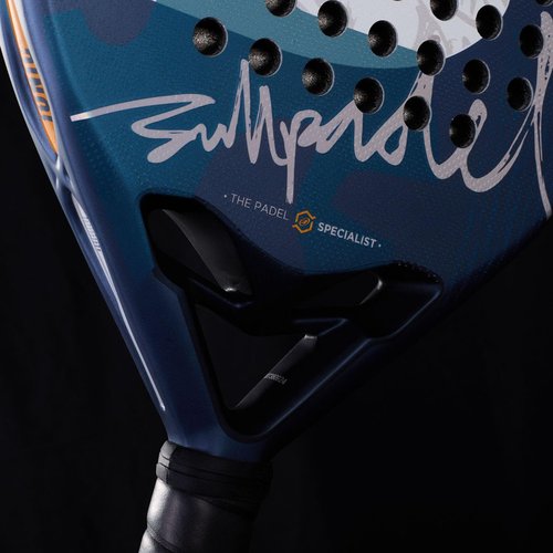 BULLPADEL Padel Racket Ionic Control 2025 | Professional Round Shape Pala Padel | Glaphite & MultiEva Core | XForce Technology & CarbonTube Frame | Superior Control & Precision for Advanced Players