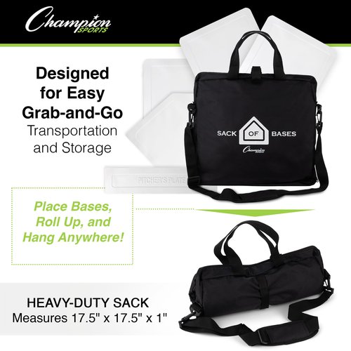 Champion Sports Sack of Bases - White