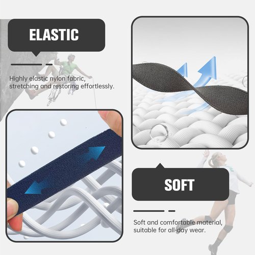 Anpzband 2Packs Compatible with Whoop 4.0 Bicep/Ankle Band, 40cm Adjustable Nylon Strap, Breathable Design for Fitness Training, Washable & Durable (No U-shape Frame)