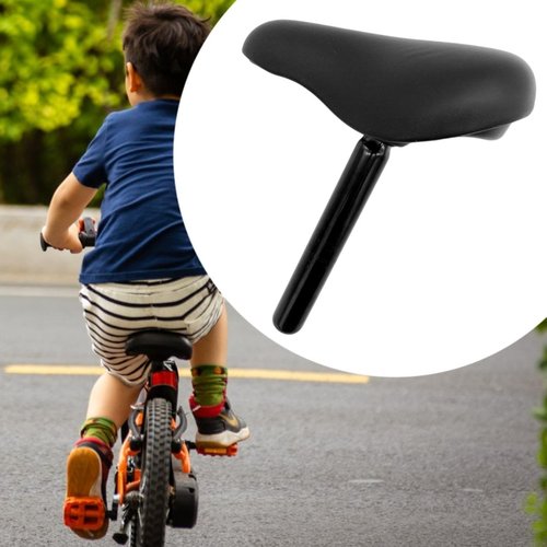 Zxpjkyu Kids Bike Seat Bicycle Seat Replacement Water Resistant Weatherproof Children Bicycle Saddle