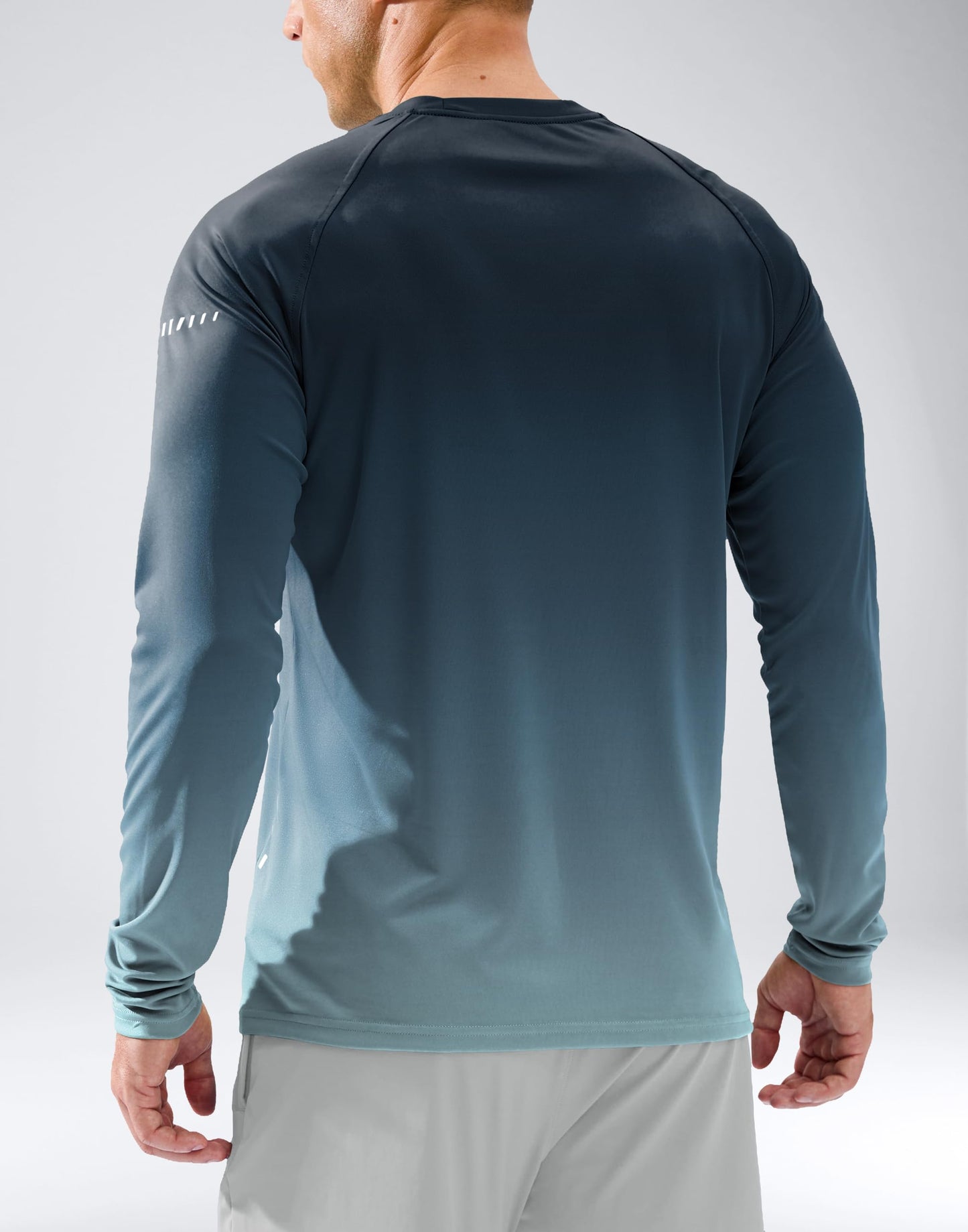 Men's Sun Protection Long Sleeve Shirts UPF 50+ Rash Guard for Men SPF UV Fishing Hiking Running Workout Athletic Shirt