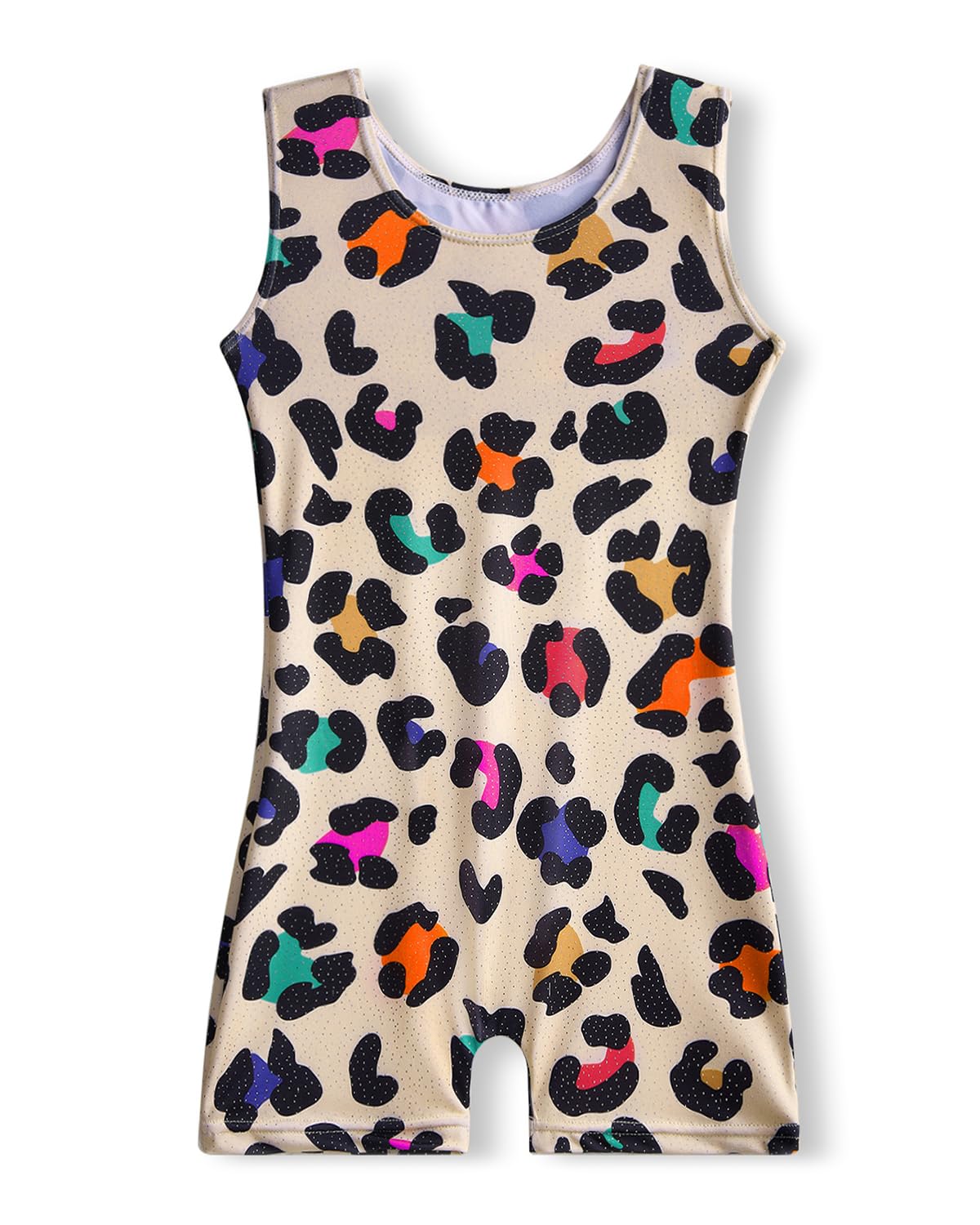 YDMZX Leotards for Girls Gymnastics Size 7-8 7 8 Years Old Tumbling Leotard Outfit Clothes Unitards Biketards Red Leopard
