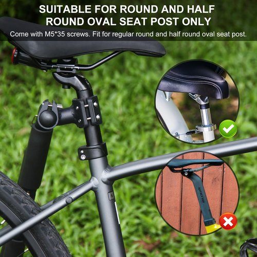Enjoyard Bicycle Surfboard Racks Bike Surfboard Mount Longboard Bicycle Carrier Holder Compatible with Shortboards Longboards SUP Paddleboards Windsurfing Boards
