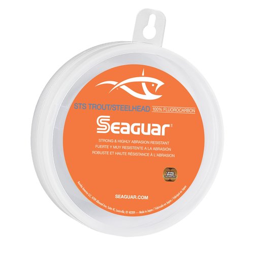 Seaguar STS Trout/Steelhead 100% Fluorocarbon Fishing Line 6lbs, 100yds Break Strength/Length - 06STS100