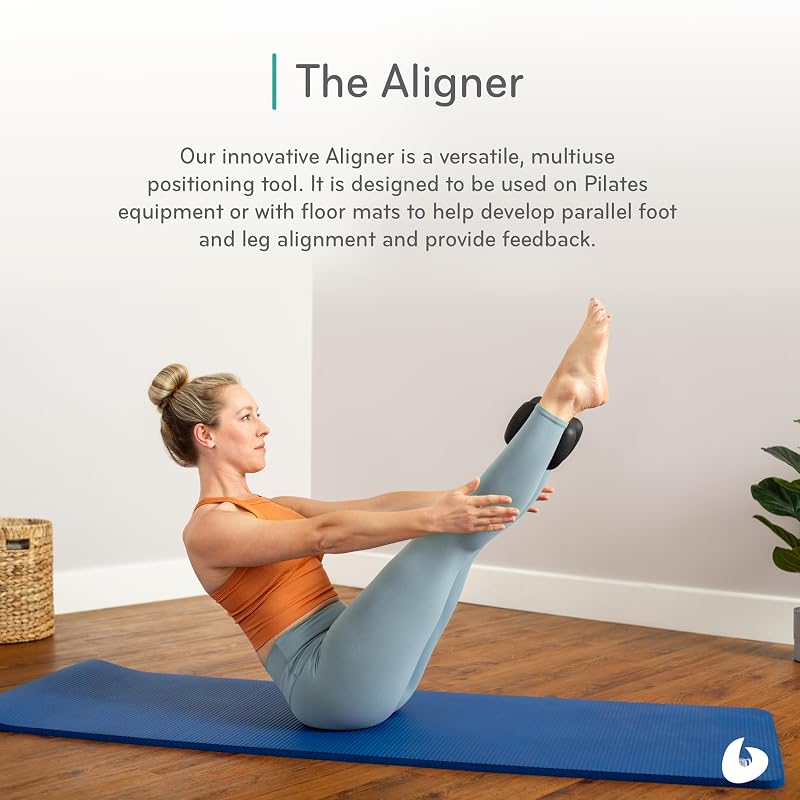Aligner Pilates and Yoga Block - Balanced Body Alignment Tool, 5" W x 11" L