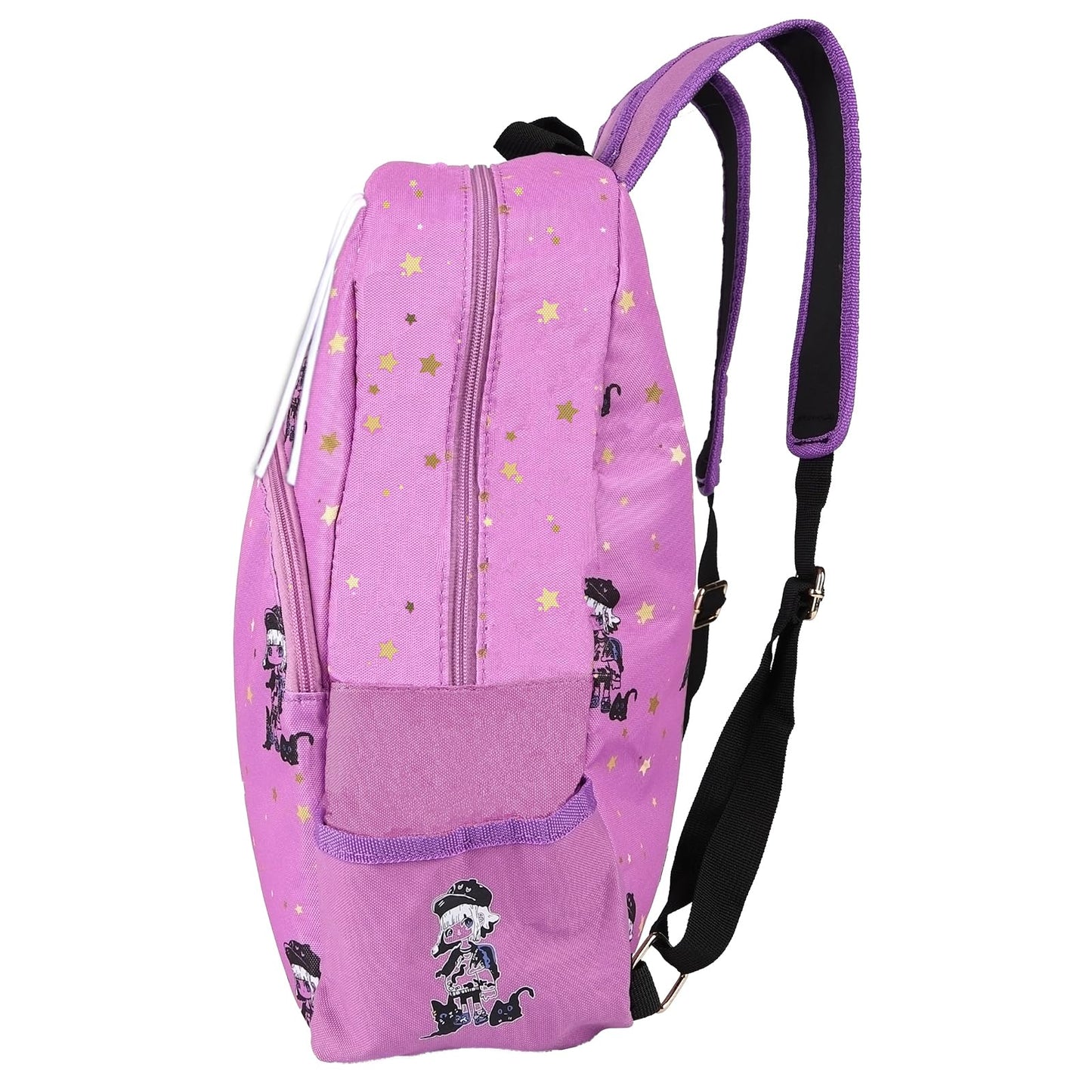 Offstar Leisure Backpack, Travel Backpack, Simple Cute Backpack, Anime Theme Bag, Sports Backpack, Suitable for Lighter Days or Weekend Outings, Pink