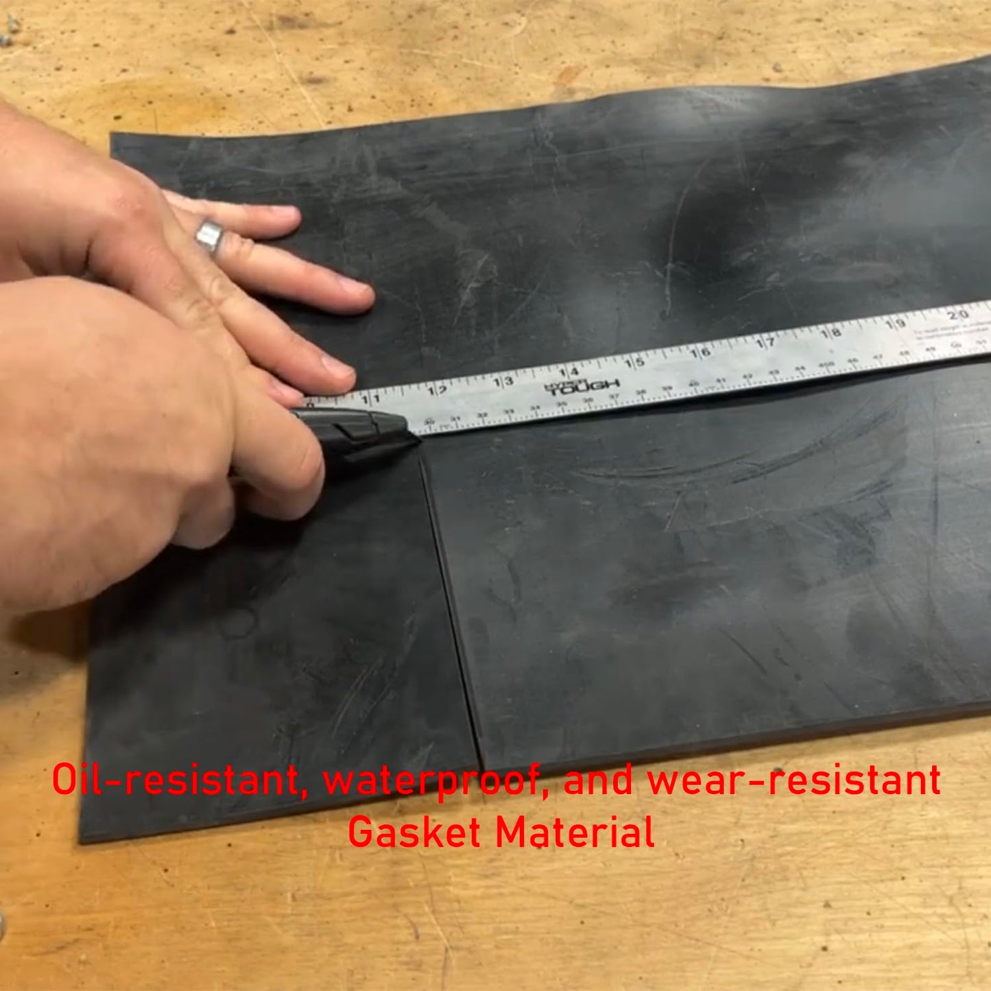 HTJZWG Neoprene Rubber Sheet, Rubber Gasket Material