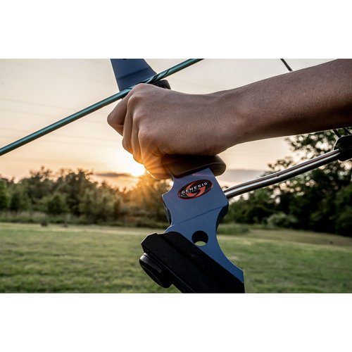 Genesis Original Lightweight Archery Compound Bow and Arrow Set, Draw Hand - Right, Carbon