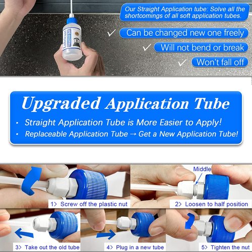 SEKODAY Silicone Treadmill Belt Lubricant/Lube Kit - 8.4 Oz/Performance with 2 Application Tubes and 2 Precision Tip Caps to Controlled Flow - No Odor & No Propellants - Easy to Apply…
