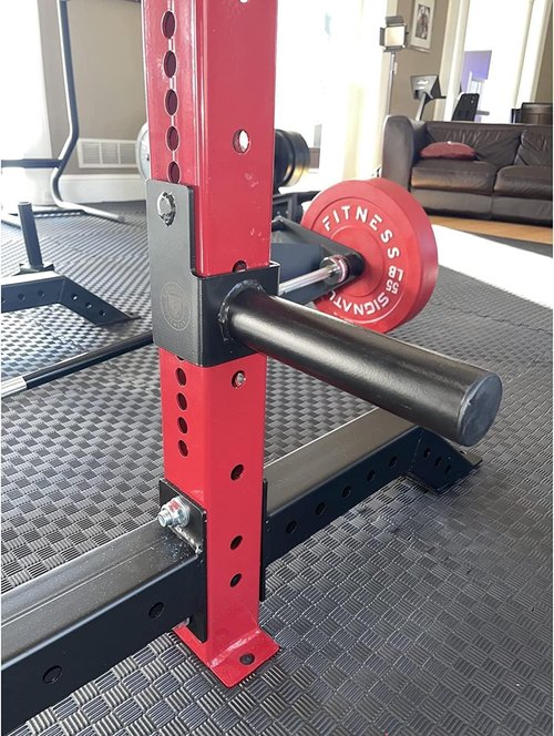 Fitvids 3” x 3” Power Cage Squat Rack Accessories, Weight Plate Holders