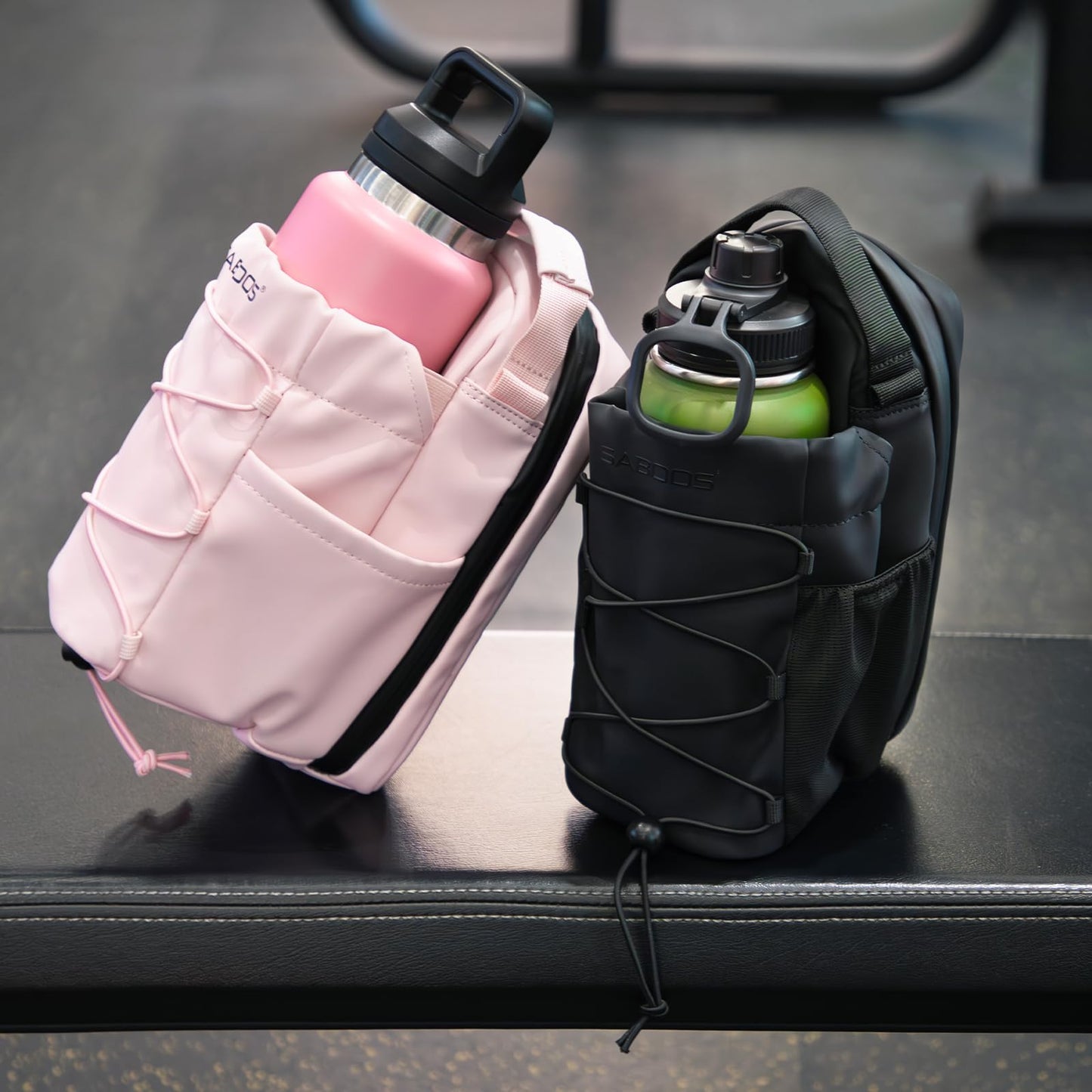 Saboos Magnetic Gym Bag Sling Bag for Men and Women Magnetic Gym Bag for Gym,Sports, Travel, Work The Easy Carry Keeps Items off Dirty Gym Floors