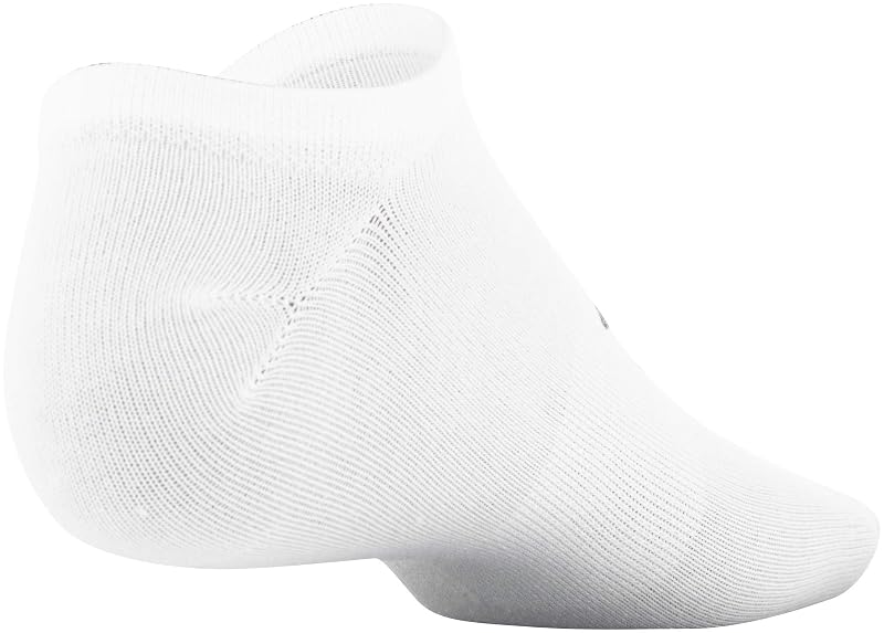 Under Armour Essential Lite Socks 6-Pair – White, Classic Fit, Large (Variation of THIS listing)