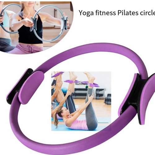 Betters Me Pilates Kit, Pilates Essentials Kit for Women, 11-Piece Portable Fitness Equipment for Core Strength, Stretching & Toning (Purple)