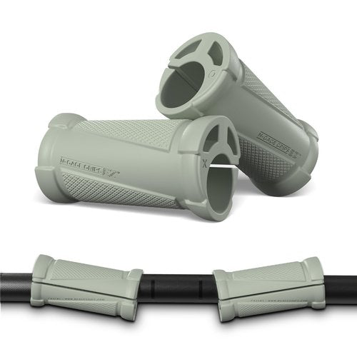 New Growth N-Gage Grips EZ | Angled Barbell Grip | Transform Any Bar Into a Customizable Specialty Bar | Reduce Joint Stress | Optimize Joint Alignment | Help Improve Form | Increase Force Production