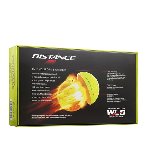 Pinnacle Distance Yellow 15-Ball