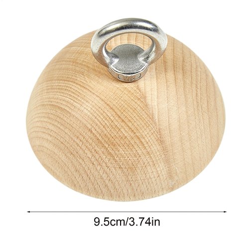 Pull Up Grips - Portable Pull Up Bar, Grip Strength Ball | Finger Strength Training Half Ball, Climbing Grip Trainer, Wooden Pull Up Grip Balls, Portable Rock Climbing Holds for Home Gym Workout