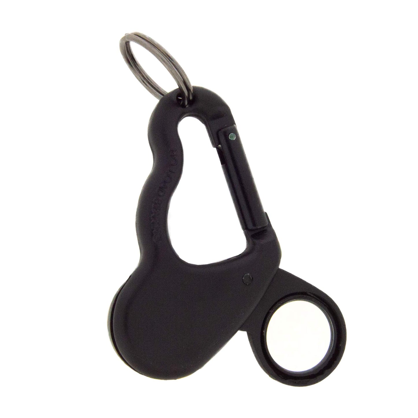 Sun Company MagniComp - Compass/Magnifier Carabiner | Carabiner with Luminous Compass and Foldaway Magnifying Glass