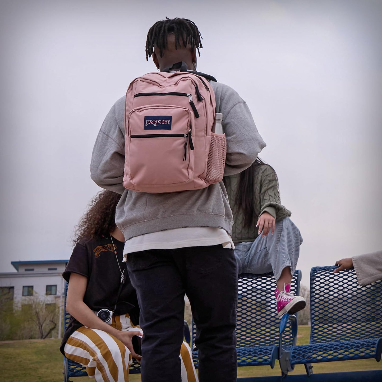 JanSport Laptop Backpack - Computer Bag with 2 Compartments, Ergonomic Shoulder Straps, 15” Laptop Sleeve, Haul Handle - Fluttering Fields