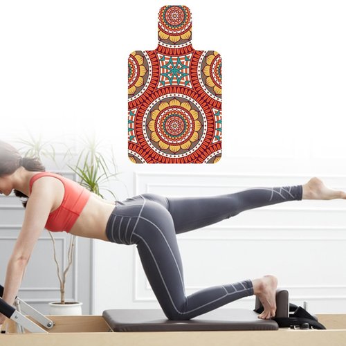 kowaku Pilates Reformer Mat Workout Cover Towel Pad Pilates Mat for Reformer Gym Exercise Mat 56cmx96cm Strength Training Non Slip Mats, Style B