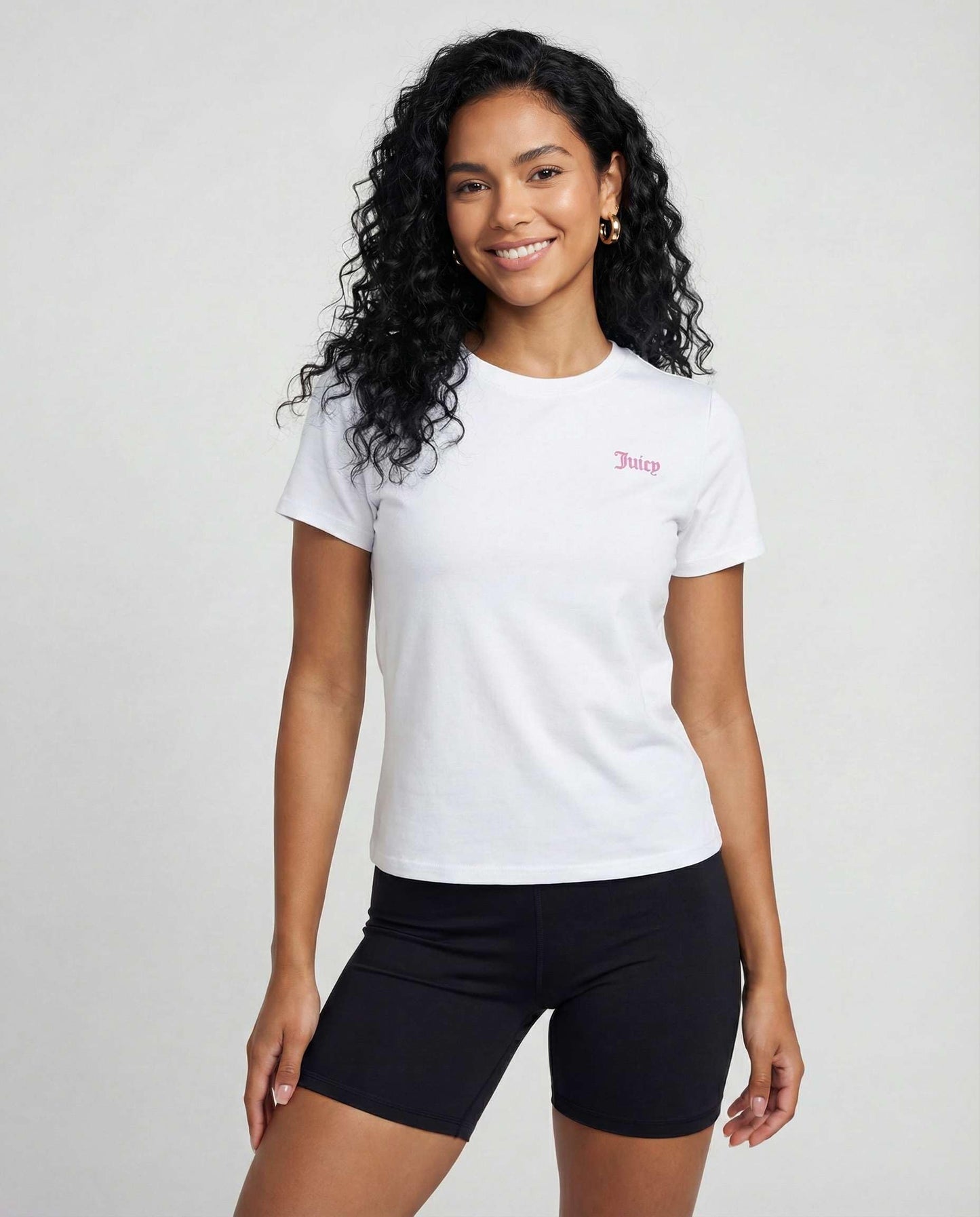 Juicy Couture 3PK Women's Short Sleeve Athletic T-Shirts – Workout Tops for Fitness, Yoga, Pilates, Gym & Activewear- Set 2, XXL