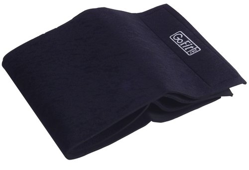 GoFit GFNWT Go fit GF-NWT Neoprene Waist Trimmer, Black