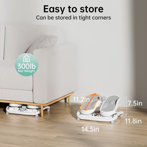 seanleecore Calf Stretcher - Slant Board Stretching for Plantar Fasciitis & Achilles Tendonitis, Feet Mobility,Under Desk Stepper Leg Exerciser with Foot Massage for Exercise& Physical Therapy