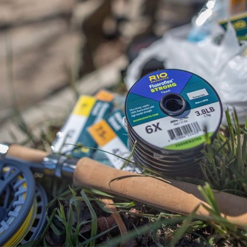 RIO Products Fly Fishing FLUOROFLEX Strong Tippet 3-Pack 4X-6X