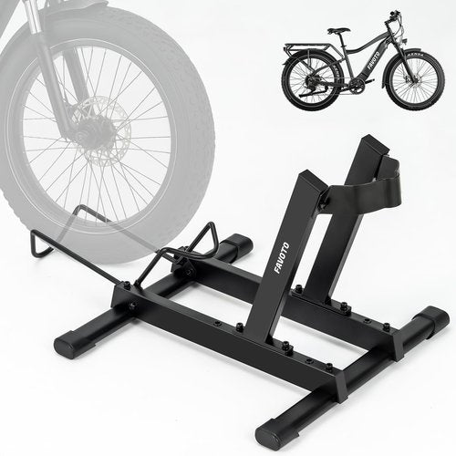 Favoto Floor Bike Stand – Ebike Parking Rack, Road & Mountain Bike Stand, Fits 20"-29" Wheels (Fat Tire Compatible), Ideal for Indoor & Garage Use