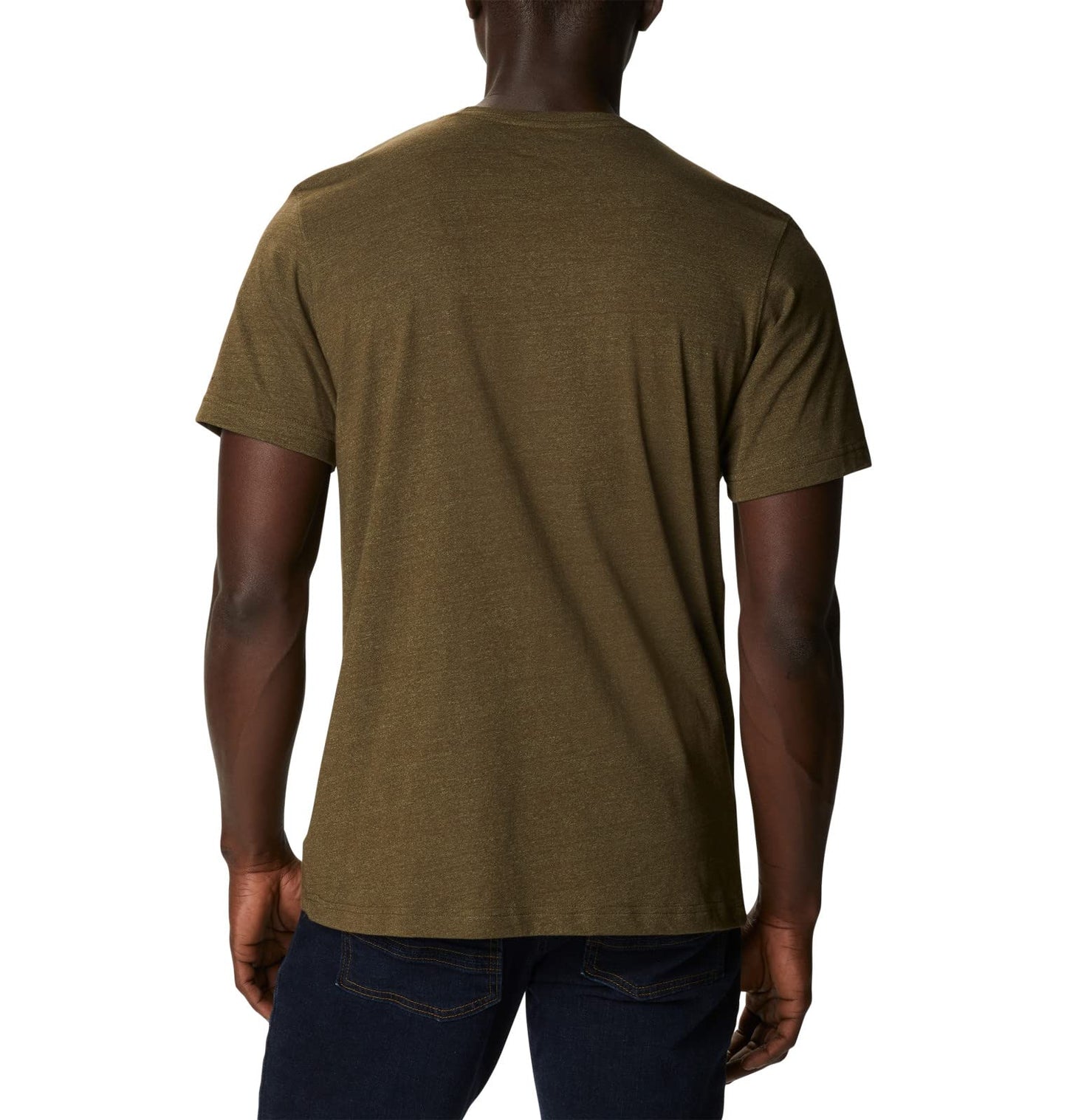 Columbia Men's Thistletown Hills Short Sleeve, Olive Green/Savory, Large