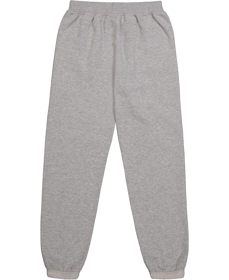 Nautica Girls Sensory-Friendly Fleece Sweatpants Grey Heather 12-14