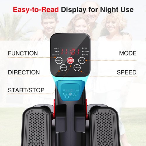 Under Desk Elliptical Machine, Electric Ellipse Leg Exerciser as Seen on Tv for Seniors with 15 Adjustable,Electric Seated Pedal Exerciser,Under Desk Elliptical,Seated Elliptical