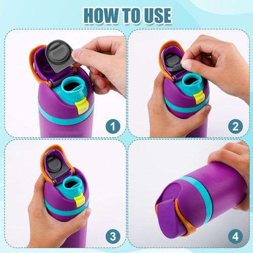 3pcs Bottle O Seal Ring & 3pcs Gasket Replacement Stopper for Owala FreeSip Cap, Silicone Water Bottle Plug Stopper BPA Free Top Lid Mouth Parts Compatible with Owala FreeSip 24oz 32oz (Grey 1)