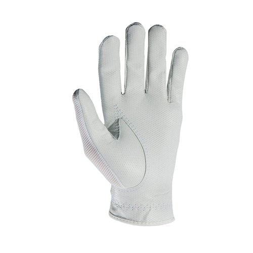 FootJoy Women's StaCooler Golf Glove, Pearl Medium, Worn on Left Hand