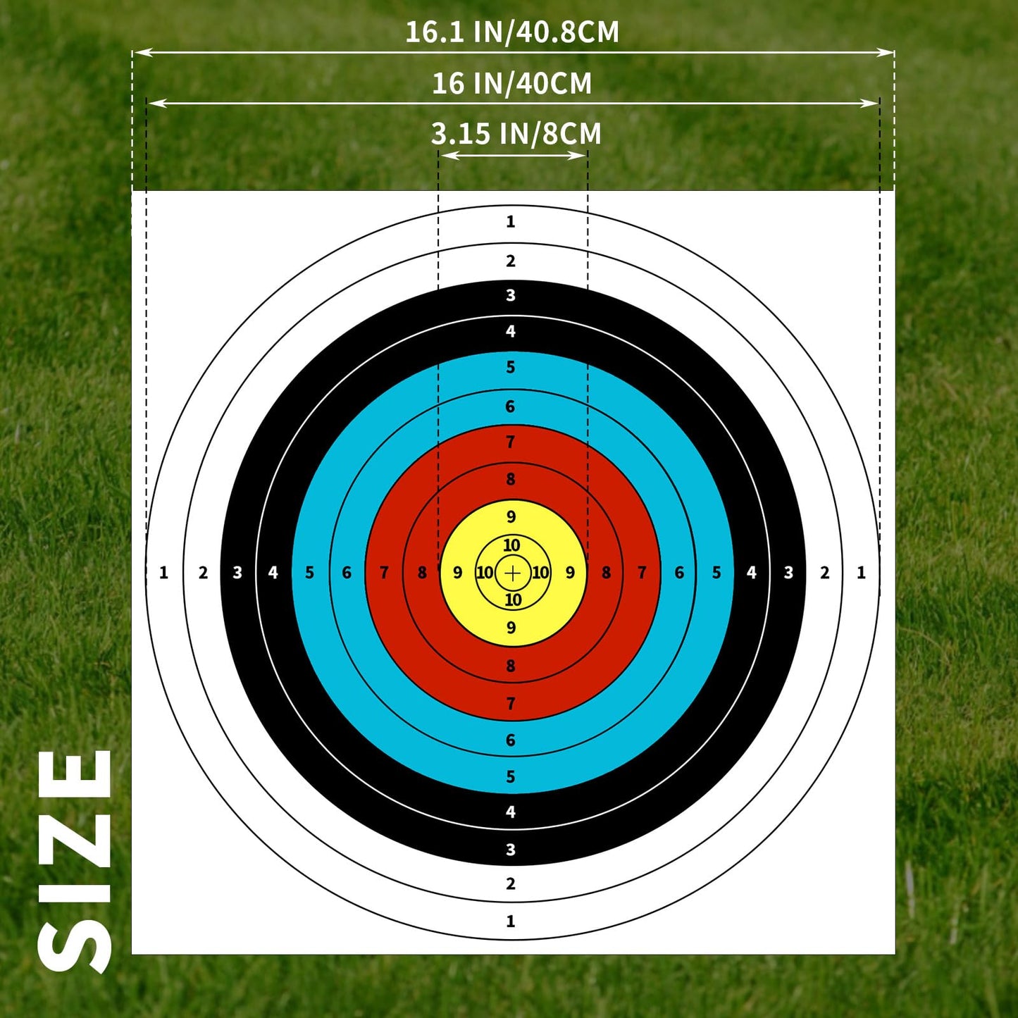 HNYYZL Archery Targets Paper for Backyard