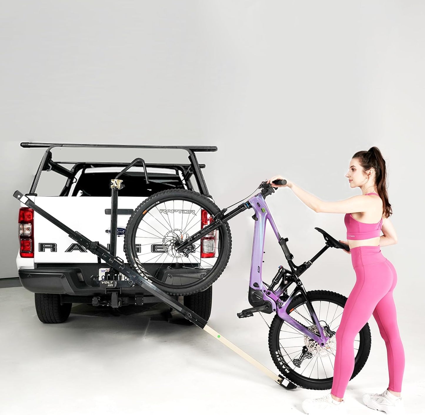 HYPERAX Volt RV -RV Approved Hitch Mounted 2 E Bike Rack Carrier for RV,Camper,Motorhome,Trailer,Toad with 2" Tow Hitch Receivers - Up to 2X 70lbs eBikes with Up to 5" Fat Tires